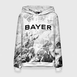 Женская толстовка Bayer 04 white graphite