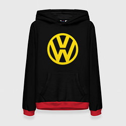 Женская толстовка Volkswagen logo yellow