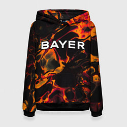 Женская толстовка Bayer 04 red lava