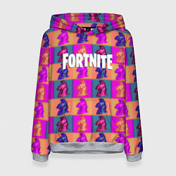 Женская толстовка Fortnite logo pattern game