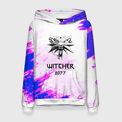 Женская толстовка The Witcher colors neon