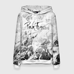 Женская толстовка Pink Floyd white graphite