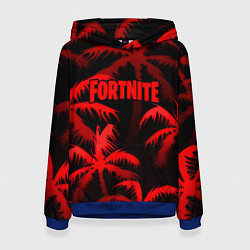 Женская толстовка Fortnite tropic red