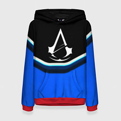 Женская толстовка Assassins Creed logo abstergo