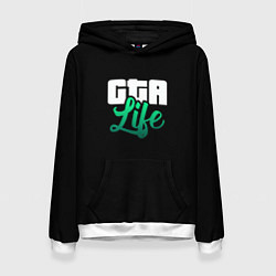 Женская толстовка GTA life logo