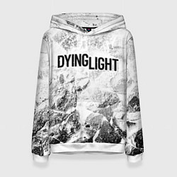 Женская толстовка Dying Light white graphite