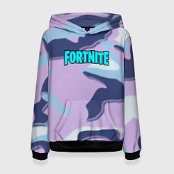 Женская толстовка Fortnite camo steel