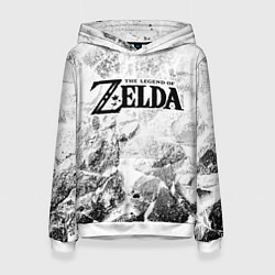 Женская толстовка Zelda white graphite