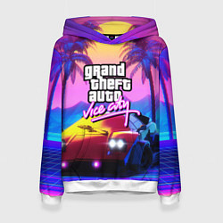 Женская толстовка Vice city retro wave Lambo