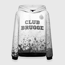 Женская толстовка Club Brugge - white gradient посередине