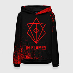 Женская толстовка In Flames - red gradient