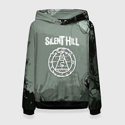 Толстовка-худи женская Silent hill тёмная материя, цвет: 3D-черный
