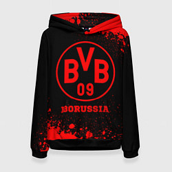 Женская толстовка Borussia - red gradient