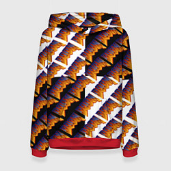 Женская толстовка Doom logo pattern