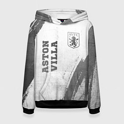 Женская толстовка Aston Villa - white gradient вертикально