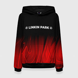 Женская толстовка Linkin Park 2024 red plasma