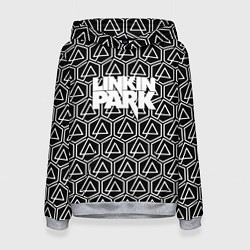 Женская толстовка Linkin park pattern