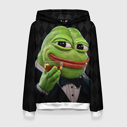 Толстовка-худи женская Pepe - its my dudes, цвет: 3D-белый