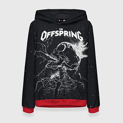 Толстовка-худи женская The offspring Supercharged, цвет: 3D-красный