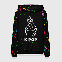 Женская толстовка K Pop конфети