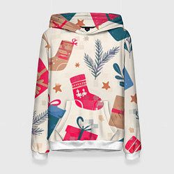 Женская толстовка Новогодняя атмосфера