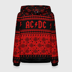 Женская толстовка ACDC christmas sweater