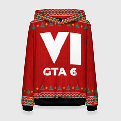 Женская толстовка GTA 6 new year