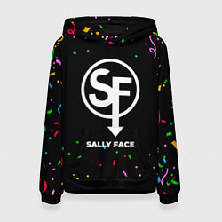 Женская толстовка Sally Face конфети