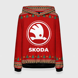 Женская толстовка Skoda new year