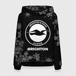 Женская толстовка Снежный Brighton