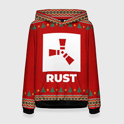 Женская толстовка Rust new year