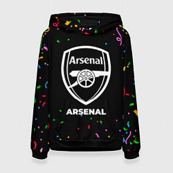 Женская толстовка Arsenal конфети