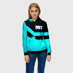 Толстовка-худи женская Dayz geometry, цвет: 3D-черный — фото 2