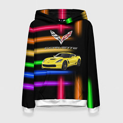 Женская толстовка Chevrolet Corvette - racing team