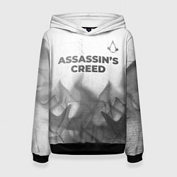 Женская толстовка Assassins Creed - white gradient посередине