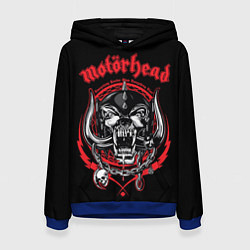 Женская толстовка Motorhead skull