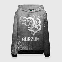 Женская толстовка Burzum - grey gradient