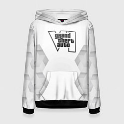 Женская толстовка GTA6 white poly