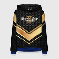 Женская толстовка Kingdom Come Deliverance 2 золотая полоса