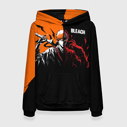 Толстовка-худи женская Bleach Ичиго Куросаки, цвет: 3D-черный