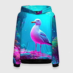 Женская толстовка Подводная чайка