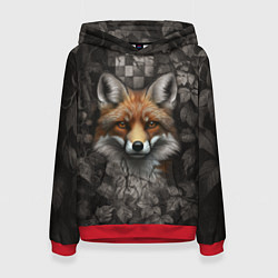 Женская толстовка Внимательный лис