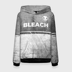 Женская толстовка Bleach - grey gradient посередине