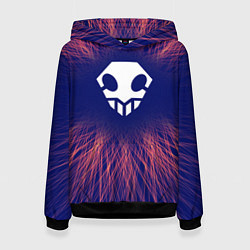 Толстовка-худи женская Bleach red energy, цвет: 3D-черный