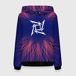 Женская толстовка Metallica red energy