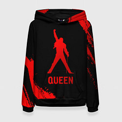 Женская толстовка Queen - red gradient