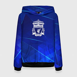 Женская толстовка Liverpool blue poly