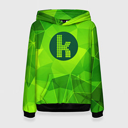 Женская толстовка The Killers green poly