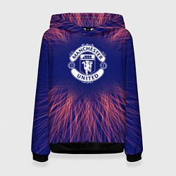 Женская толстовка Manchester United red energy