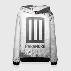 Женская толстовка Paramore - white gradient